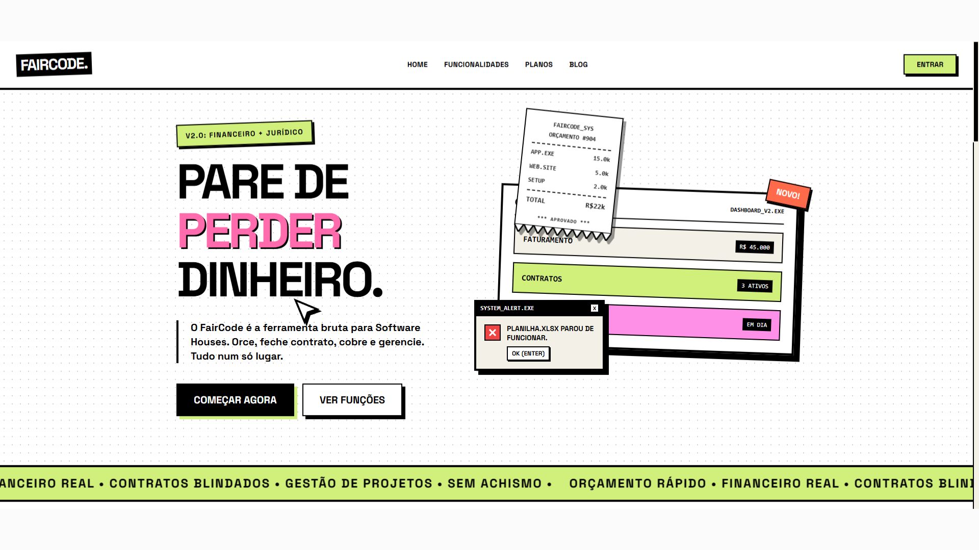 FAIRCODE — SaaS B2B desenvolvido pela PROMETHEUS